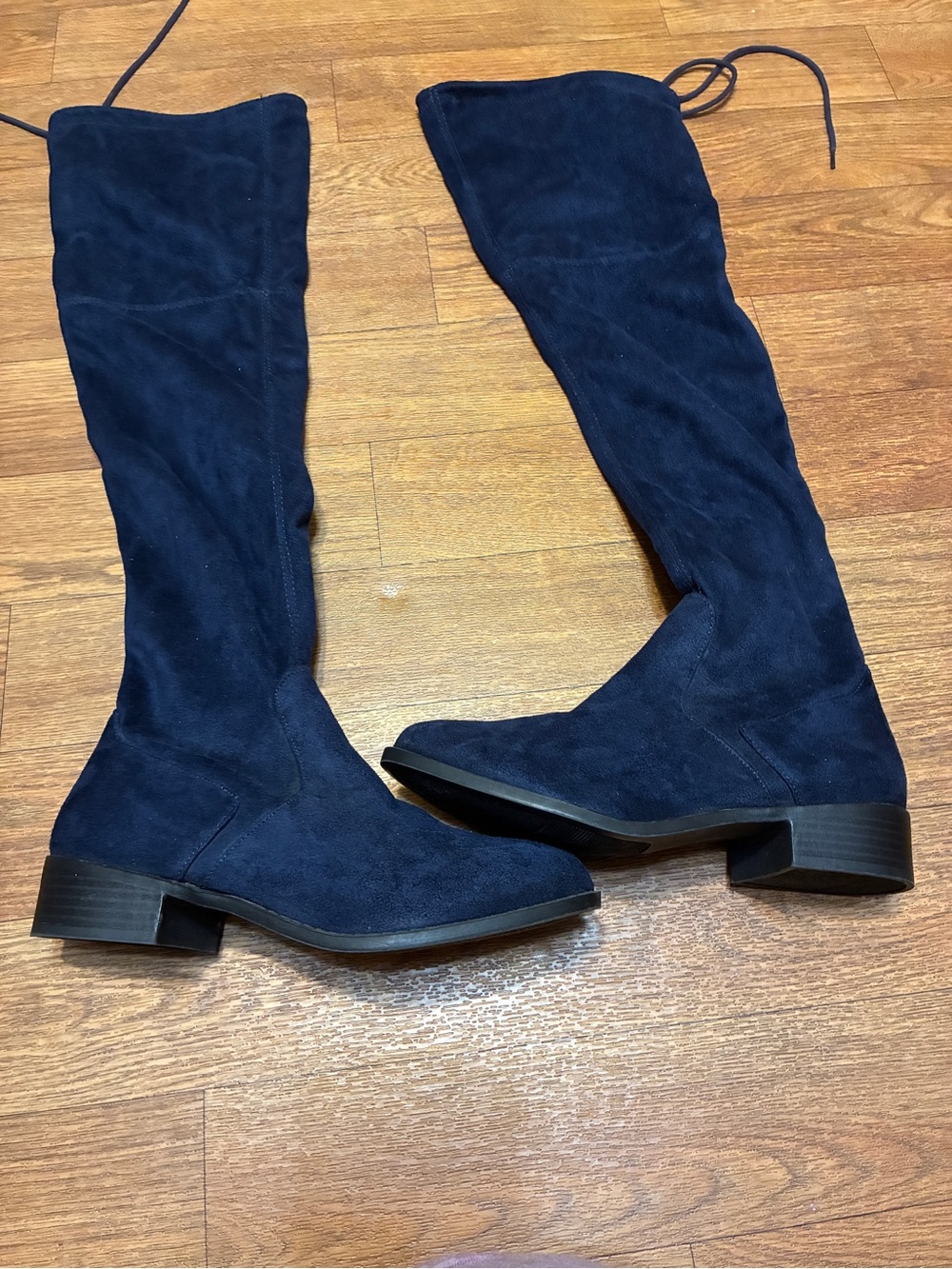 Women’s Arizona Over-the-Knee Suede Boots in Navy - Women Size 6